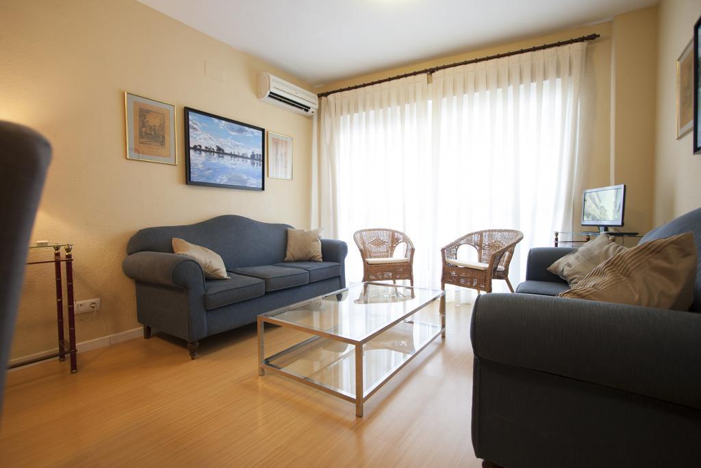 Macarena Flat Daire Sevilla Oda fotoğraf